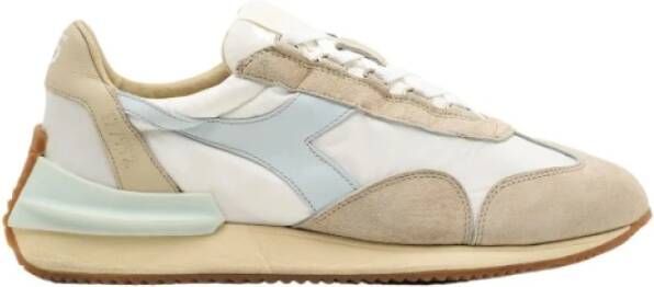 Diadora Italiaanse Nubuck Sneakers White