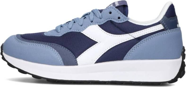 Diadora Jongens Lage Sneakers Race Gs Blue Heren