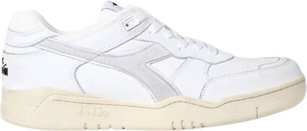 Diadora Lage Sneakers White Heren