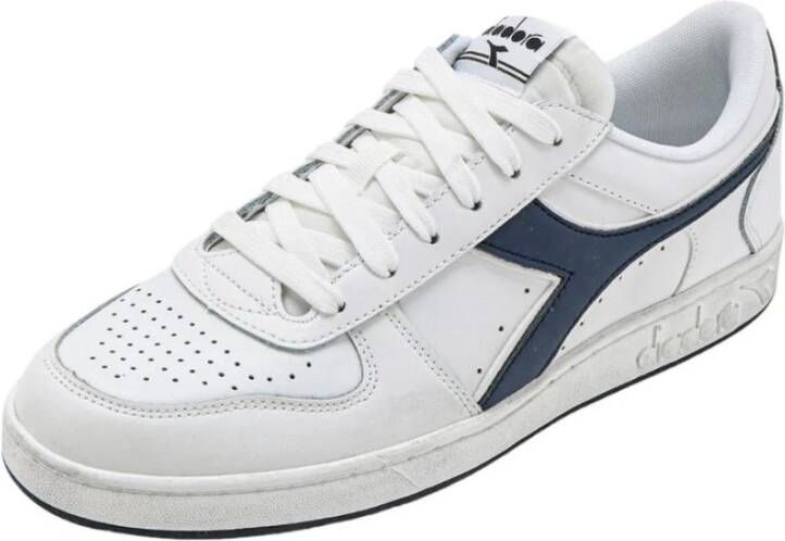 Diadora Lage Sneakers White Heren