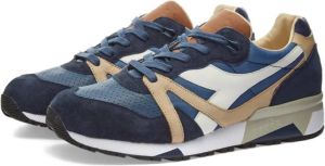 Diadora Lage Top Sneaker Blauw Heren