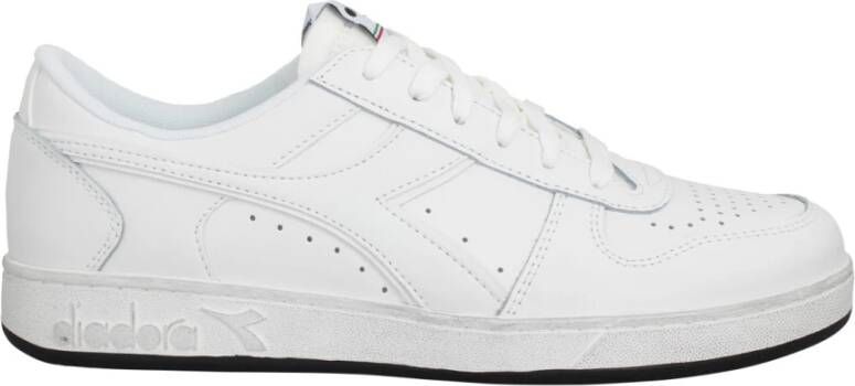 Diadora Magic Basket Low Icona Lage sneakers Leren Sneaker Wit - Foto 12