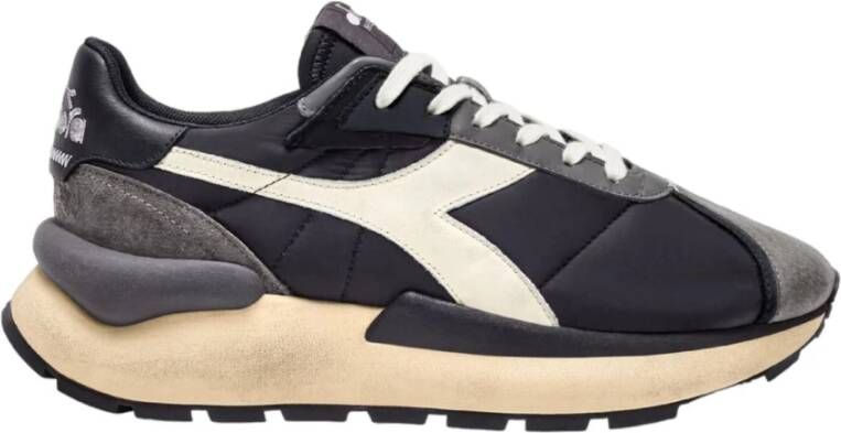 Diadora Stijlvolle Sneakers voor Dagelijks Gebruik Black Heren