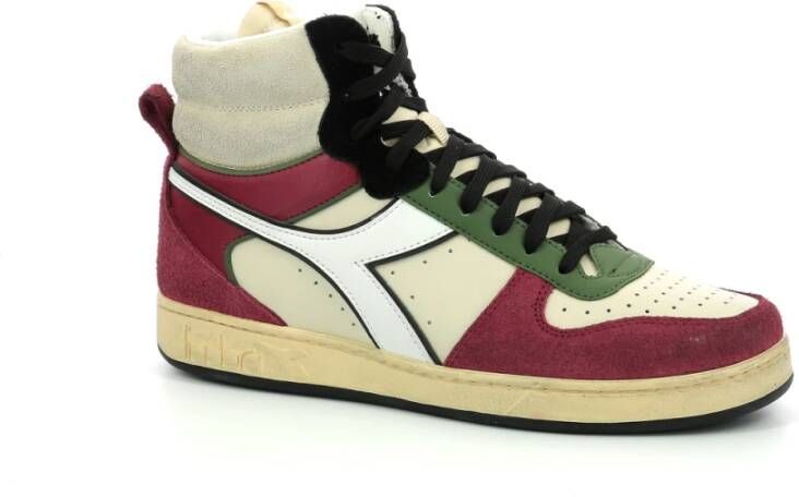 Diadora Legacy Mid-Top Basketbalsneakers Multicolor Heren