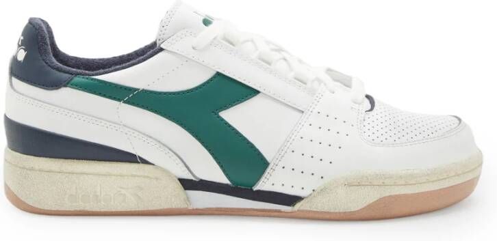 Diadora Davis Leather Lage Sneakers Multicolor Heren