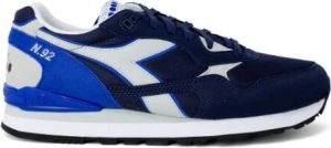 Diadora Lichtblauwe Herenschoenen Blauw Heren