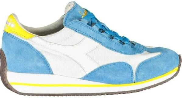 Diadora Light Blue Fabric Sneaker Blauw Dames