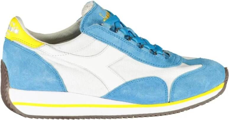 Diadora Light Blue Fabric Sneaker Blauw Dames