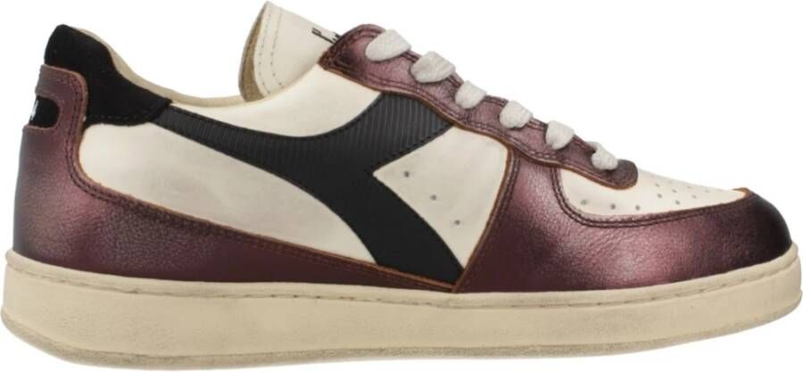 DIADORA Hoge Sneakers Dames Met Basket Sneaker Leer Bruin