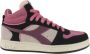 Diadora Luxe Suede Basketbalsneakers Multicolor Dames - Thumbnail 5