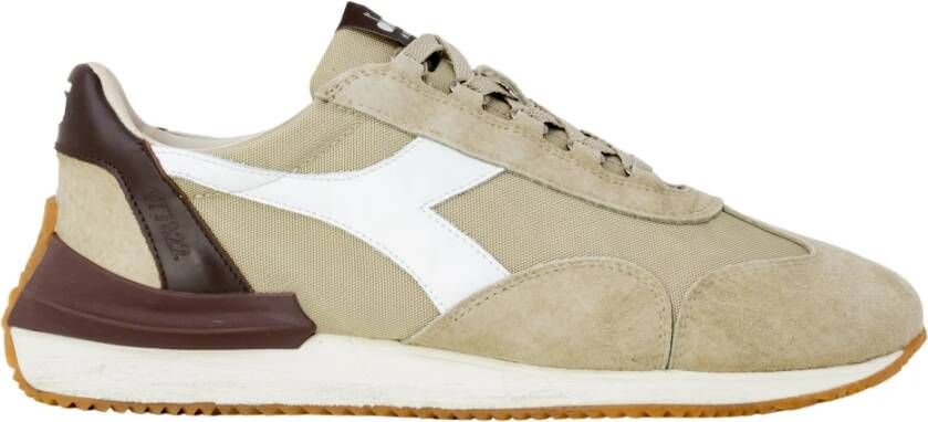 Diadora Mad Alia Nubuck Sneakers Herfst Winter Collectie Beige Heren