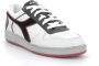 Diadora Magic Basket Low Icona Lage sneakers Leren Sneaker Wit - Thumbnail 60