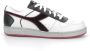 Diadora Magic Basket Low Icona Lage sneakers Leren Sneaker Wit - Thumbnail 25