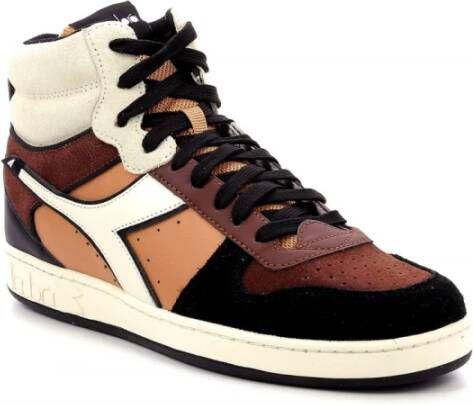 Diadora Magic Basket Mid Twin sneakers heren zwart dessin - Foto 4