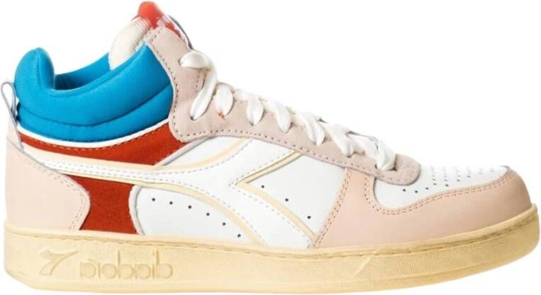 Diadora Magic Basket Demi Icona Hoge sneakers Leren Sneaker Dames Multi - Foto 2