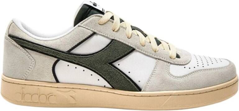 Diadora Magic Basket LOW Suede Heren Sneakers Multicolor