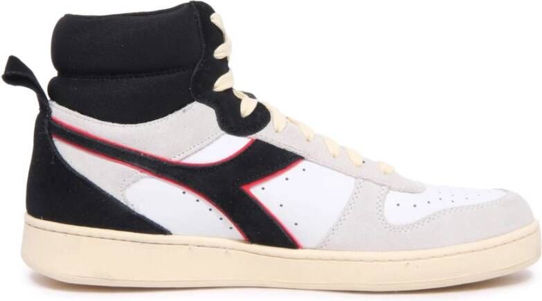 Diadora Hoge Top Magic B Suede Sneakers Multicolor Heren