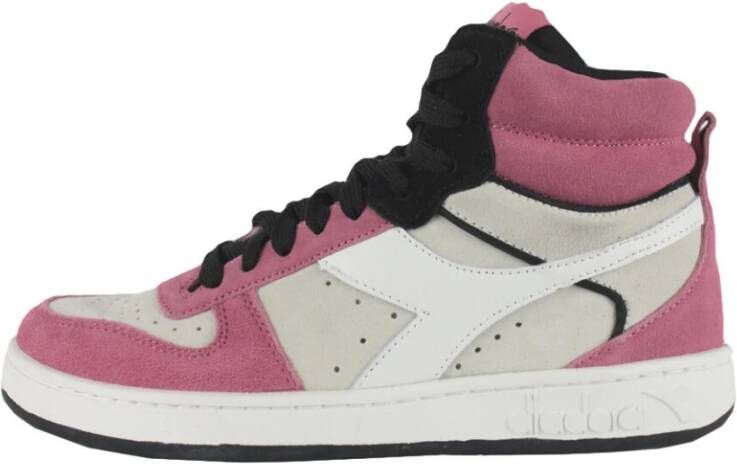 Diadora Magic Basket Mid Suede WN Sneakers Roze Dames