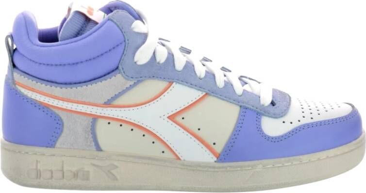 Diadora Comfortabele hoge sneakers Blue Dames