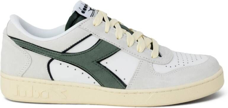 Diadora Magische Suède Lage Mand Groen Heren