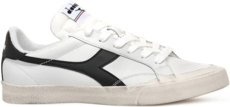 Diadora Melody Leather Dirty Sneakers Wit Dames