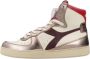 DIADORA Hoge Sneakers Dames Met Mid Basket Sneaker Maat: 38 Materiaal: Leer Kleur: Roodbruin - Thumbnail 2