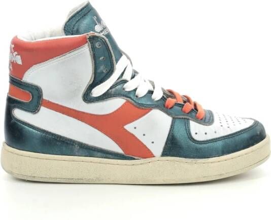 Diadora Metal Mix Used Hoge Sneakers White Dames