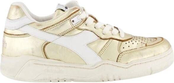 Diadora Metal Sneaker in Goud