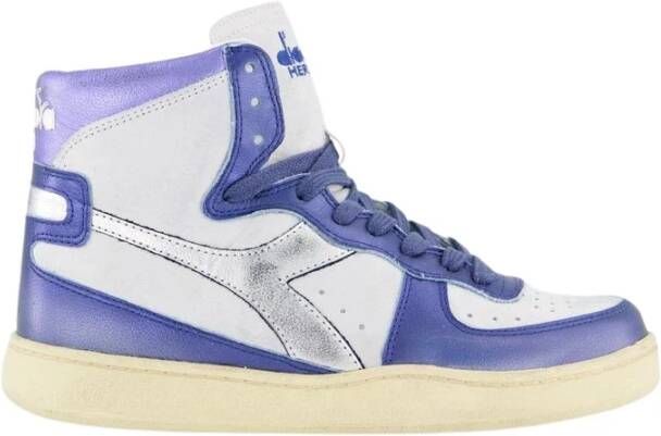 Diadora Metal Used Blauw Basket Sneakers