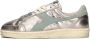 DIADORA HERITAGE Lage Sneakers Dames Prestige Metal Used Maat: 41 Materiaal: Leer Kleur: Zilverkleurig - Thumbnail 1