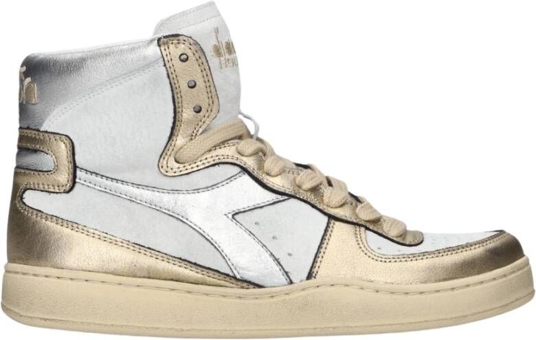 Diadora Metallic Vintage High-Top Sneakers Multicolor Dames