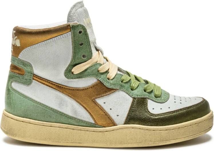 Diadora Mi Basket Low Metal Pigskin Used WN Sneakers