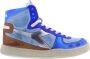 Diadora Mi Basket Metal Pigskin Used W Blauw Dames - Thumbnail 1