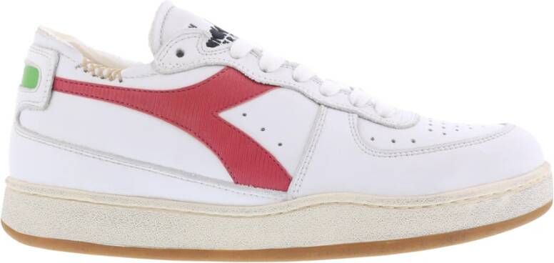 Diadora Mi Basket Raw Cut Wit Dames