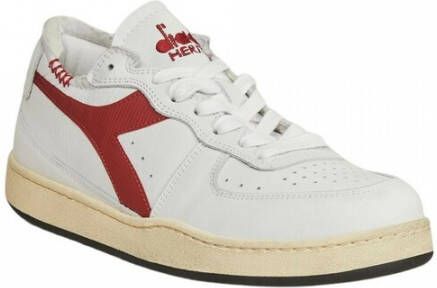 Diadora MI Basket Row Cut Wit Unisex