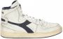 Diadora Sneakers Dames Lage sneakers Damesschoenen Leer MI bask L metal Turquoise - Thumbnail 2