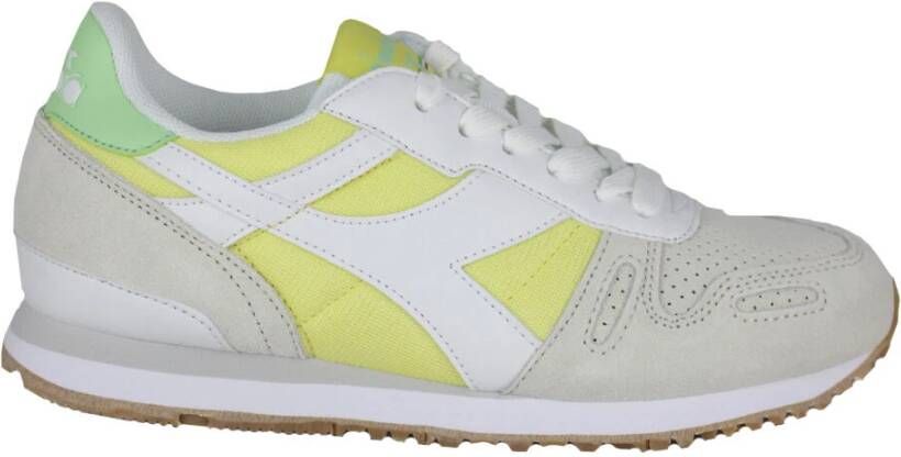 Diadora Modieuze schokbestendige herenschoenen White Dames