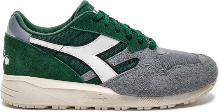 Diadora Multicolor Suède Running Sneakers