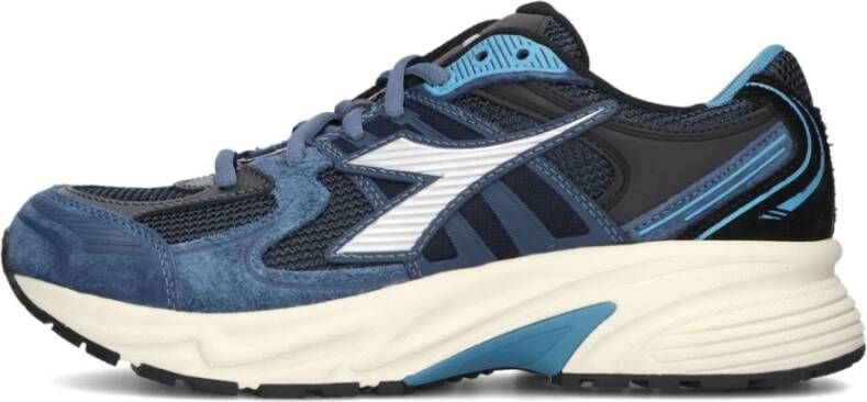 Diadora Mythos Star Dames Sneakers Blauw Suède