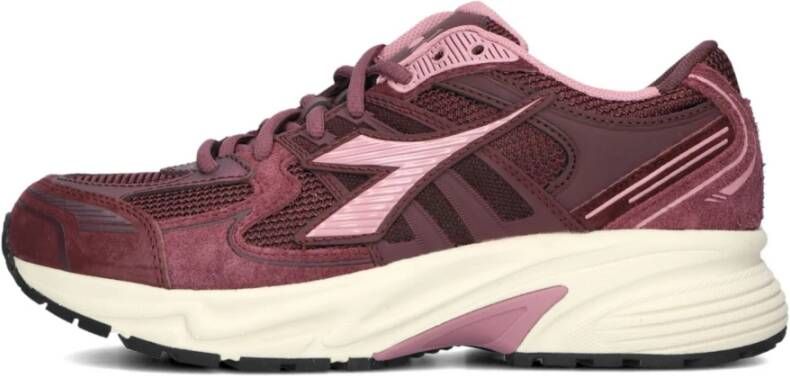 Diadora Mythos Star Dames Sneakers Paars Suède