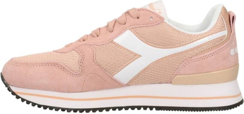 Diadora Platform Sneakers Pink Dames