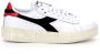 Diadora Prem Game Step Lage Sneakers Wit - Thumbnail 1