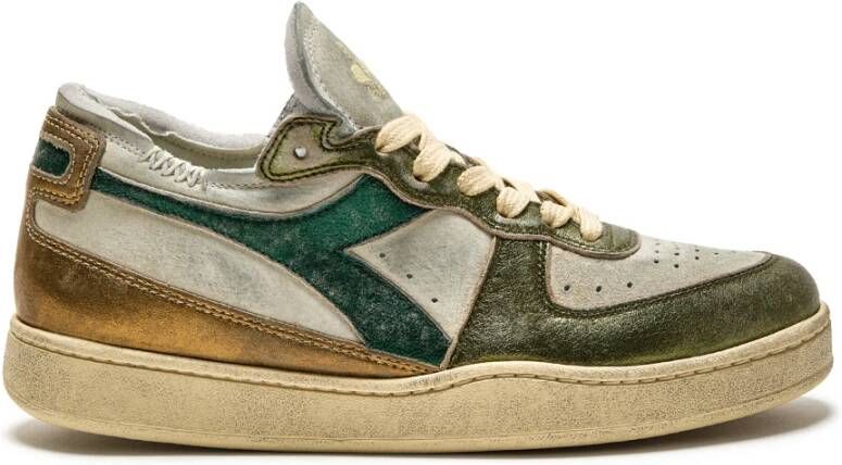 Diadora Multicolor Heritage Sneaker met Stone Wash-behandeling Multicolor Dames