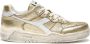 DIADORA Hoge Sneakers Dames Met Basket Sneaker Maat: 40 Materiaal: Leer Kleur: Goud - Thumbnail 2