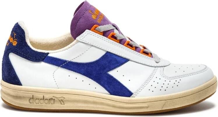 Diadora Premium Stone Washed Natural White Sneakers