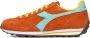 DIADORA HERITAGE Lage Sneakers Dames Rally S Maat: 39 Materiaal: Suède Kleur: Oranje - Thumbnail 2