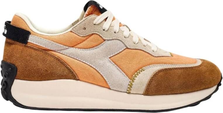 Diadora Retro Running Schoenen Bruin Suède