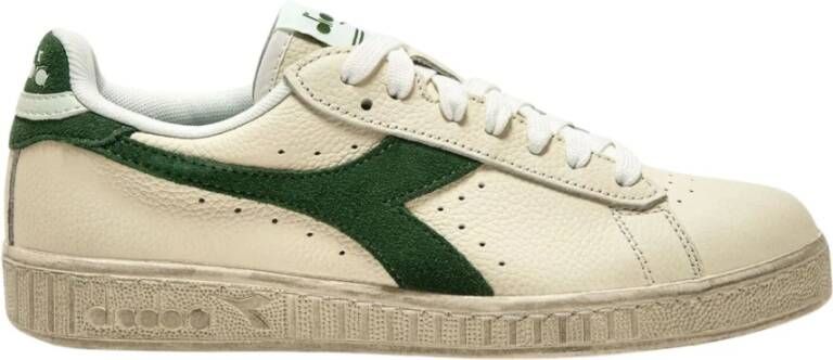 Diadora Retro Suède Sneakers met Waxlaag