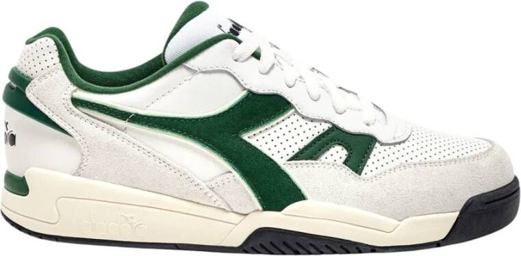 Diadora Retro Tennis Geïnspireerde Sportieve Sneaker Multicolor Heren