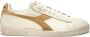 Diadora Game L Low Waxed M Lage sneakers Leren Sneaker Heren Creme - Thumbnail 2